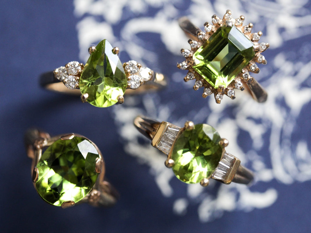Valentin Magro Earrings Ear Clips 18k Gold and Peridot Retail 16000.00 –  Brenda Ginsberg Antique Jewelry